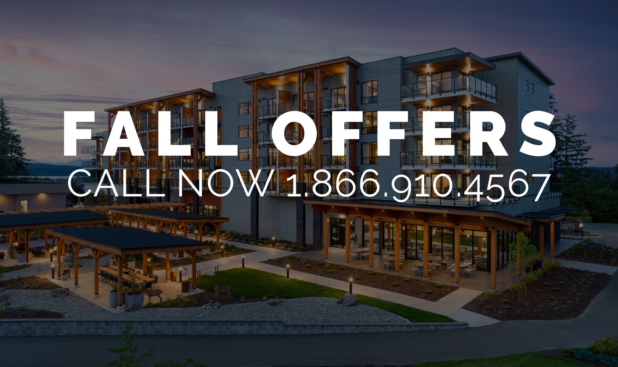 fall offers, call 1-866-910-4567